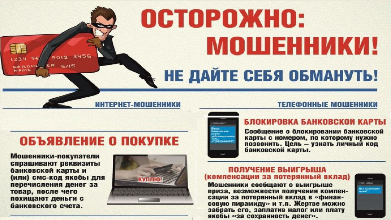 Мероприятий по противодействию мошенничеству, совершаемому  с использованием информационно-телекоммуникационных технологий.